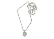 EMPEROR & FELICITAS unisex sterling silver necklace